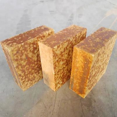 Contenido de CaO de la norma internacional Magnesia ladrillos de cromo para hornos rotativos hornos de cemento
