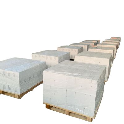 Gran aluminio ladrillo refractario con zircón corindón y alta resistencia al choque térmico