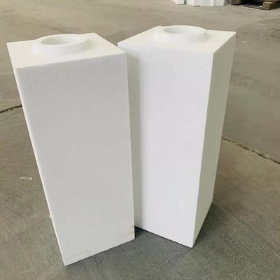 ladrillo refractario mullite blanco con excelente resistencia al choque térmico