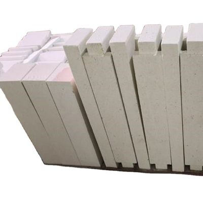 Estándar internacional de ladrillos de silimanita de alumina baja y alta para la producción de vidrio flotante