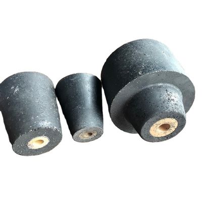 Material refractario de la cuchara de acero Boquilla de tundish con inserción de zirconio y contenido de MgO del 2,9%