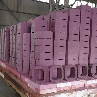 Gran cantidad de ladrillo de cromo corindón de alta densidad para el servicio de flexión del horno de vidrio a 1800 grados