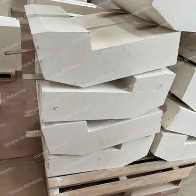 Optimizar el rendimiento de la pared de los cables con bloques AZS con forma con un contenido superior de MgO