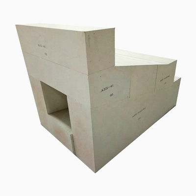Los materiales utilizados en la fabricación de las piezas de aluminio y de aluminio de zircón y corindón para la industria de los hornos de fundición de vidrio