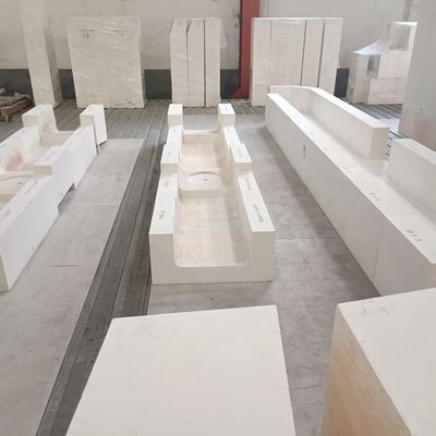 Bloques fundidos de AZS para aplicaciones en la industria vidriera
