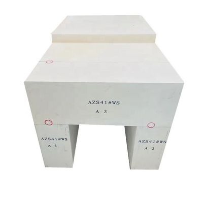 Durabilidad Contenido de MgO Fundido Zirconia Electrocast S3 ER1681 Bloques refractarios
