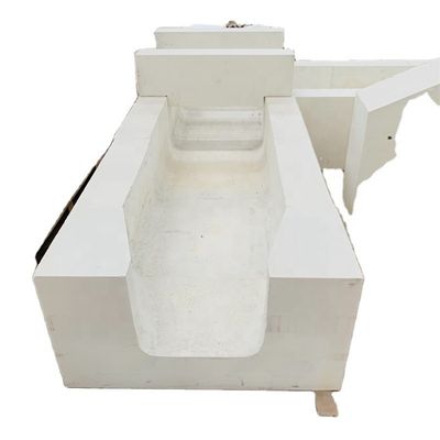Contenido de MgO en el horno de vidrio en % Material de zirconio corindón fundido Bloque de burbujas de ladrillo