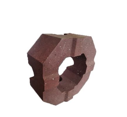 18% Porosidad aparente Cemento de alumina cromo corindón ladrillo refractario de fuego para horno