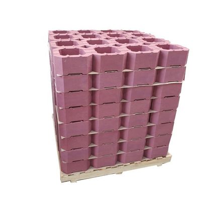 Horno de alta temperatura ladrillo de corindón cromado con 5-15% de contenido de crO y cemento de aluminio