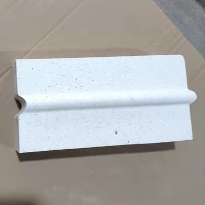 Densidad a granel kg/m3 2,65-2,70 ladrillo mullite resistente a los golpes térmicos para hornos de vidrio