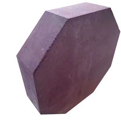 Corindón cromo ladrillo Cr2O3 contenido personalizado tamaño forma para horno de vidrio