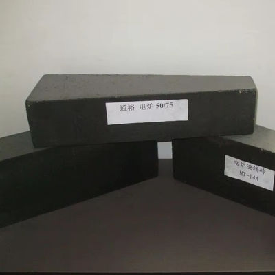 ladrillo de carbono de magnesio duradero certificado ISO9001 para el corte en el procesamiento de horno de coque