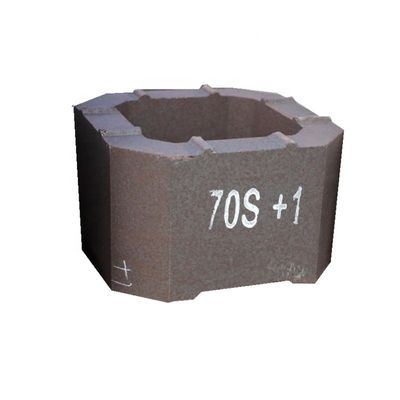 AOD ladrillos refractarios de horno magnesita ladrillos de cromo con 0% de contenido de SiC y 1550 RUL